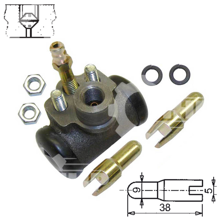 tvh WHEEL BRAKE CYLINDER 106TA4333