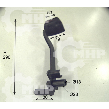 INCHING PEDAL ASSEMBLY EZ PEDAL