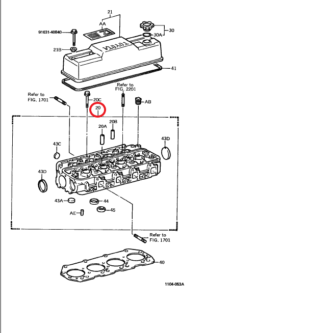  11101-78302-71 TOYOTA