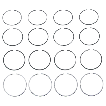 PISTON RINGS TOYOTA 2J STD; FOR PISTON: 4 GROOVES LSF-0013710