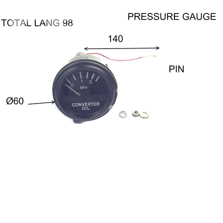 TRANSMISSION OIL PRESSURE GAUGE