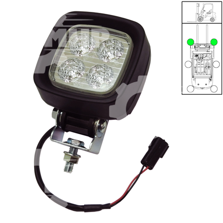 FRONT WORKING LIGHT ASSEMBLY HELI CPCD35,CPCD30,CPCD25,CPCD20