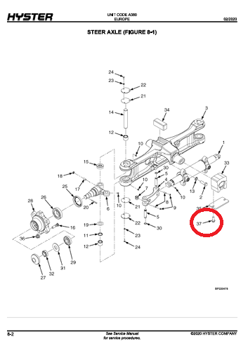  1527888 HYSTER