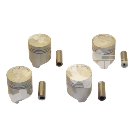 PISTON TOYOTA 2J 1.0mm OVERSIZE; 3 GROOVES LSF-0013583